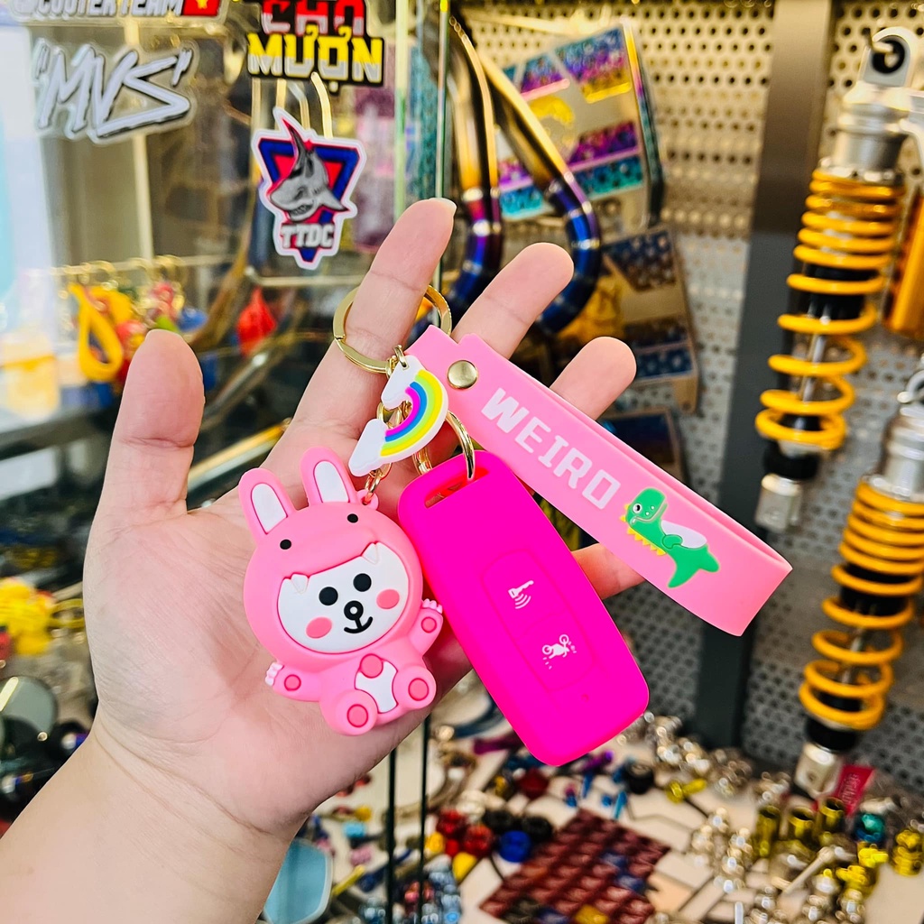 Bao silicone remote móc khoá các dòng xe