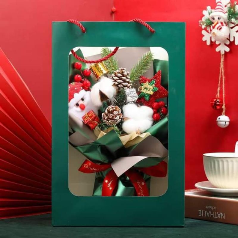 Bó hoa quà tặng noel