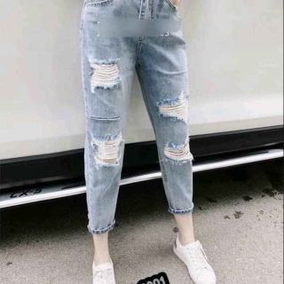 Quần baggy 4 rách