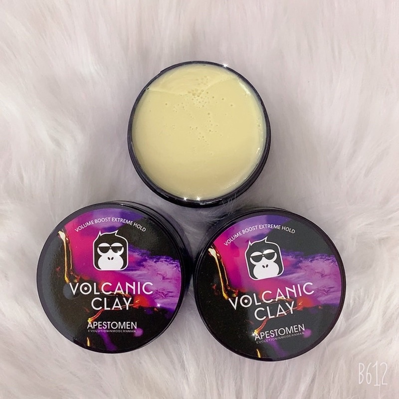 wat vuốt tóc, sáp tạo con khỉ volcanic hũ 80g kiểu tóc dành cho nam giữ nếp cứng dễ tạo kiểu