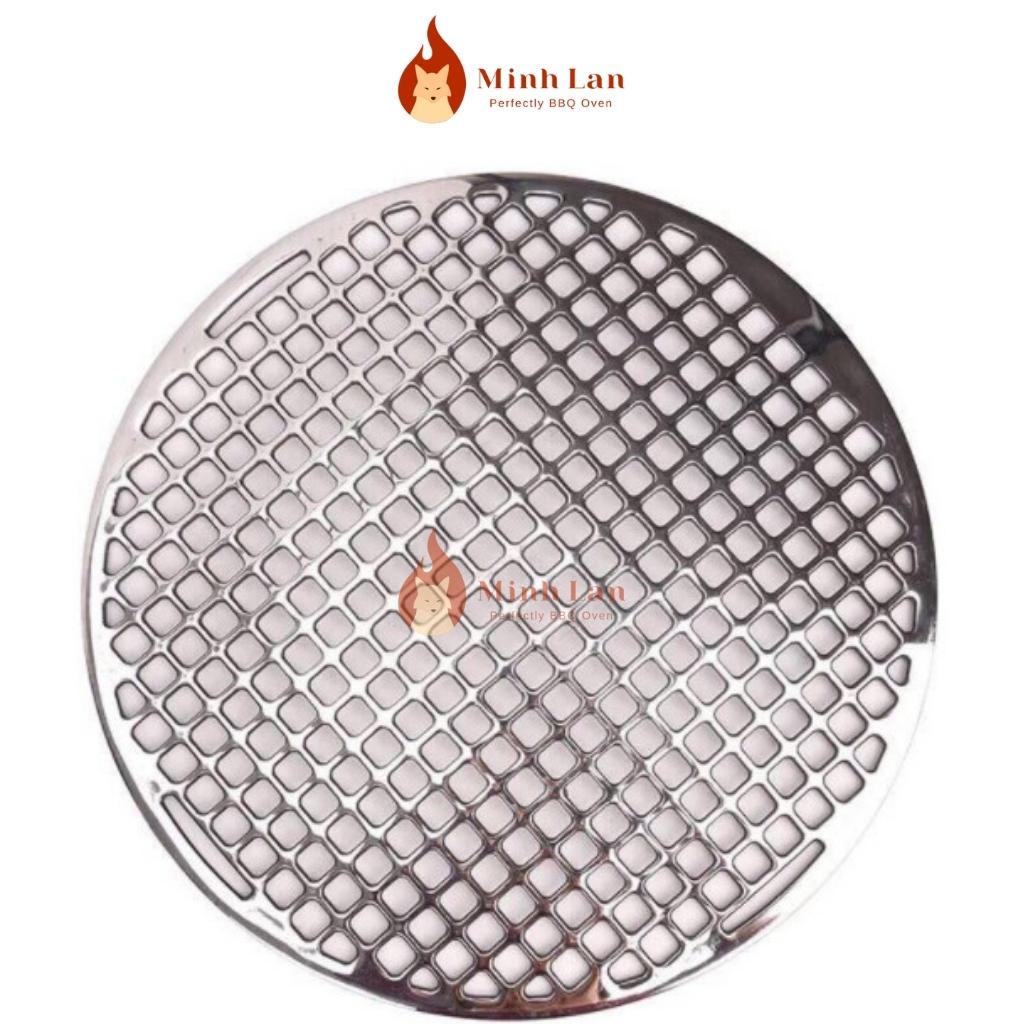 Vỉ Nướng Đúc Nguyên Tấm Inox 304 Siêu Bền, Chống Dính Hiệu Quả