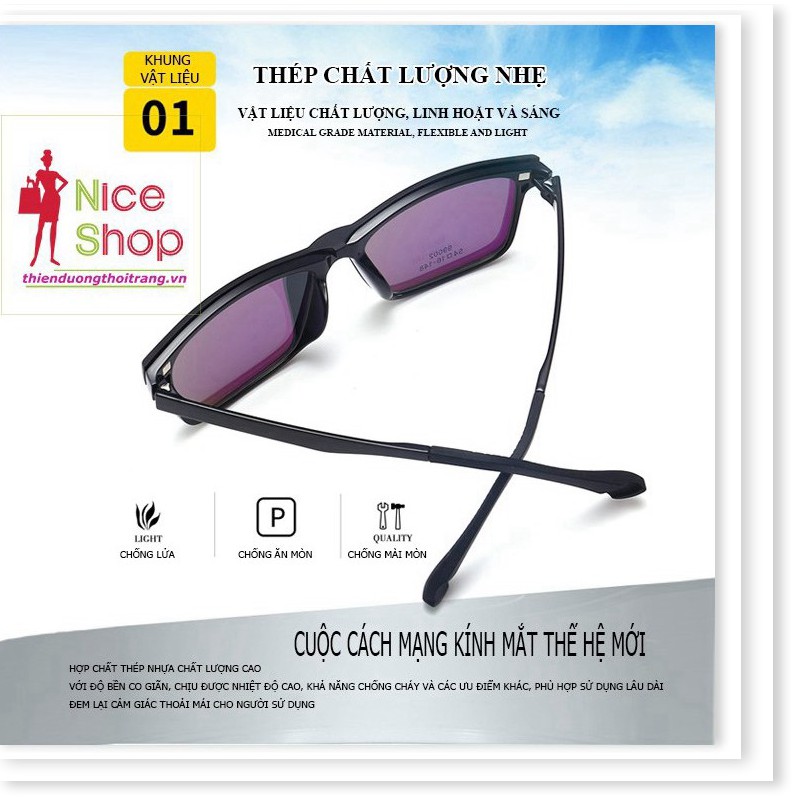 Xả Kho - Kính mát gọng kép thời trang phong cách hàn quốc chống chói chống trầy | BigBuy360 - bigbuy360.vn