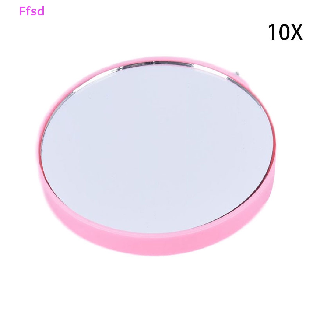 Gương Trang Điểm Phóng Đại 5X 10X Có Hai Giác Hút Tiện Dụng