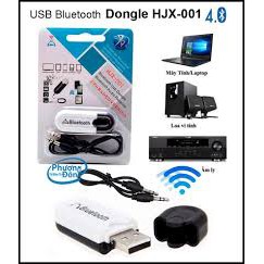 Usb Bluetooth ✨Free Ship✨ Usb Bluetooth 4.0 HJX-001- Tạo Bluetooth Cho Loa, Amply- Full box
