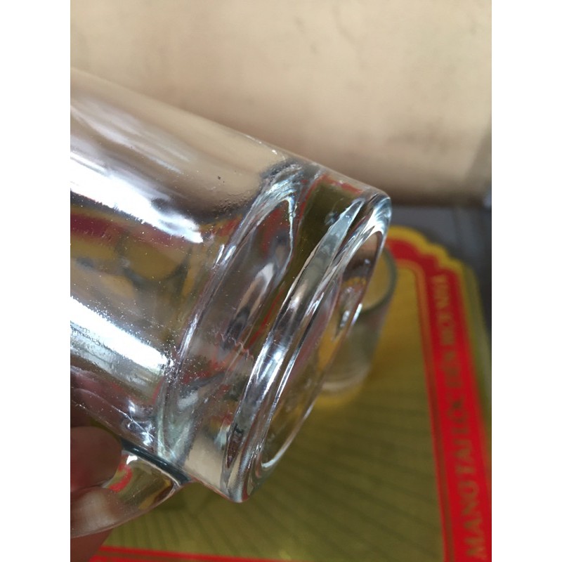 Set 12 Ly Quai Bia Trơn Thuỷ Tinh 100-TVP