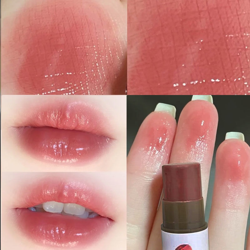 Son dưỡng có màu HERORANGE dưỡng ẩm căng mọng mềm môi The Feeling Of Heart Moisturizing Light Lip Balm dầu dừa GOT STORE