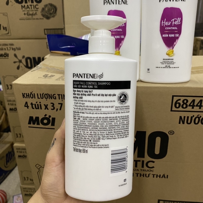 Dầu gội dưỡng chất ngăn rụng tóc Pantene chai 650ml