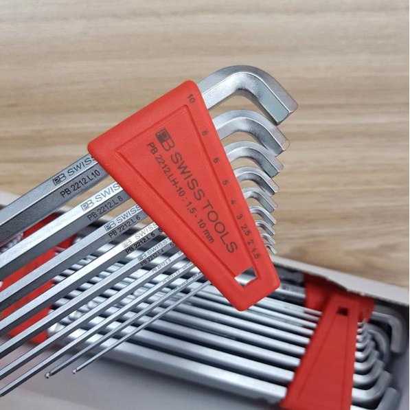 Bộ Lục Giác PB Swiss Tools 100° Đầu Bi 9 Chi Tiết - PB 2212.LH-10_G7tools Hà Nội_