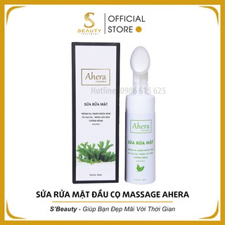 SỮA RỬA MẶT ĐẦU CỌ SILICON AHERA