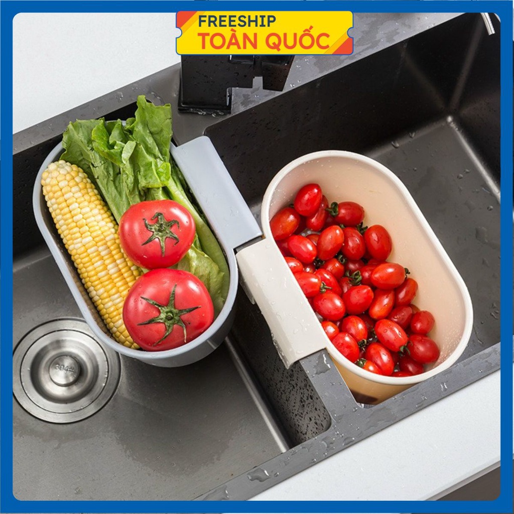 PVN17970 Rổ Nhựa Gắn Bồn Rửa Bát Ráo Nước T2 .