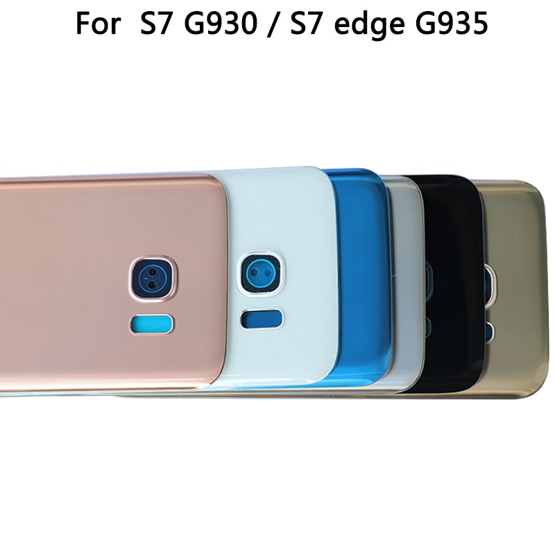 Nắp Lưng Điện Thoại Bằng Kính Thay Thế Chuyên Dụng Cho Samsung Galaxy S7 edge G935 S7 G930
