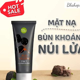 [XÀI LÀ MỊN] MẶT NẠ BÙN KHOÁNG NÚI LỬA 2 TRONG 1 THÁI LAN