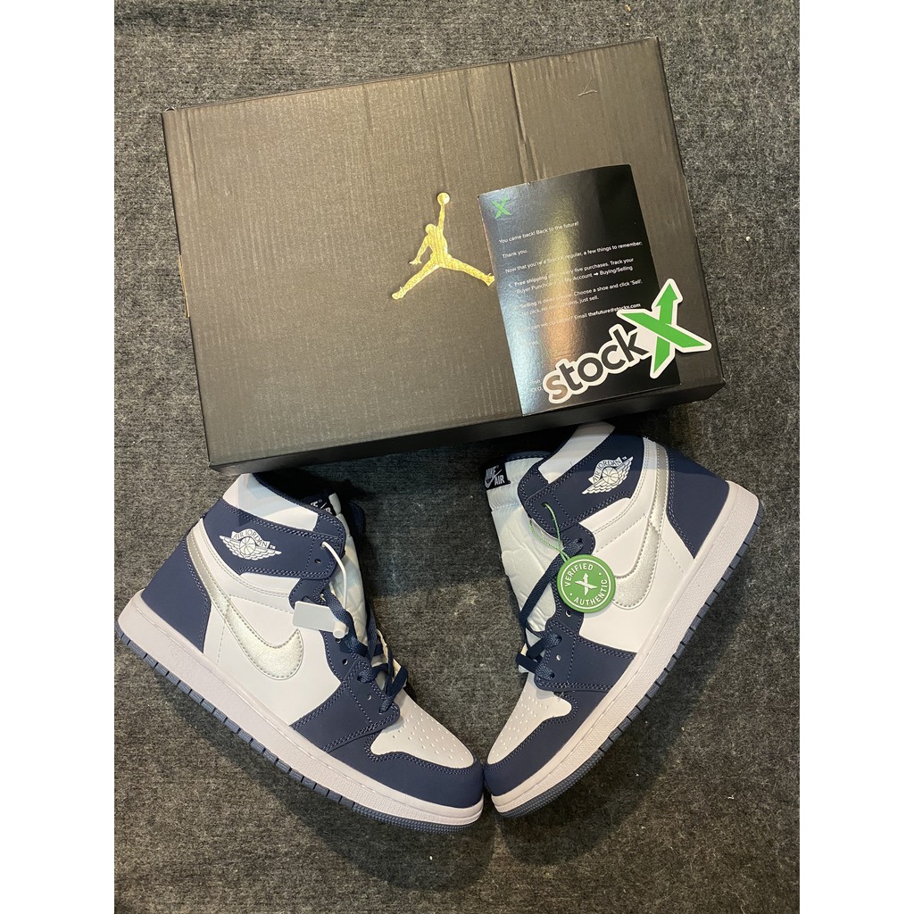 Giày air jordan 1 nam-navy [rep_11]