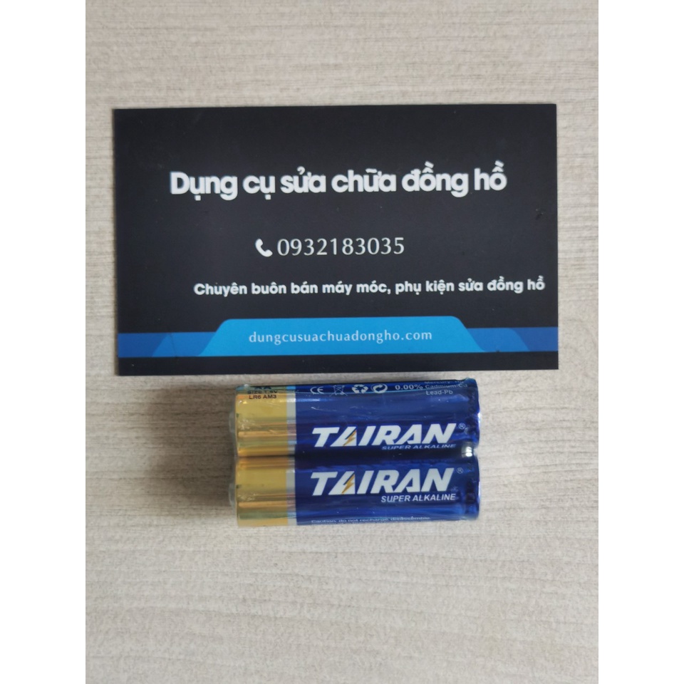 Pin Kiềm AA TAIRAN Alkaline,  pin tiểu dung lượng cao (bộ 2 viên)