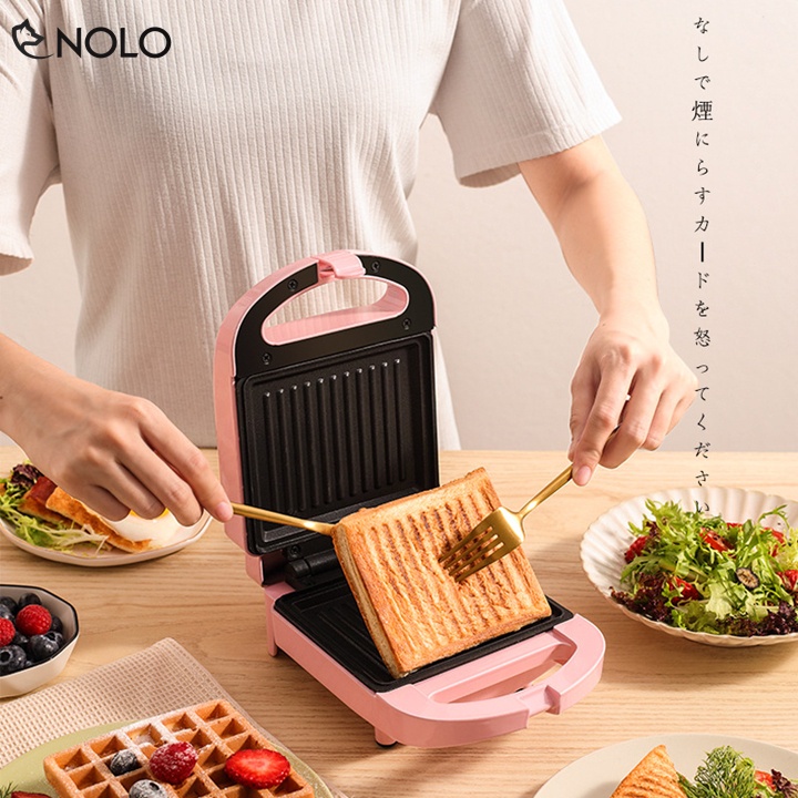 Máy Nướng Bánh Sandwich Chiên Trứng Nướng Thịt Đa Năng Model SN-113S Chống Dính Dùng Nguồn 220V