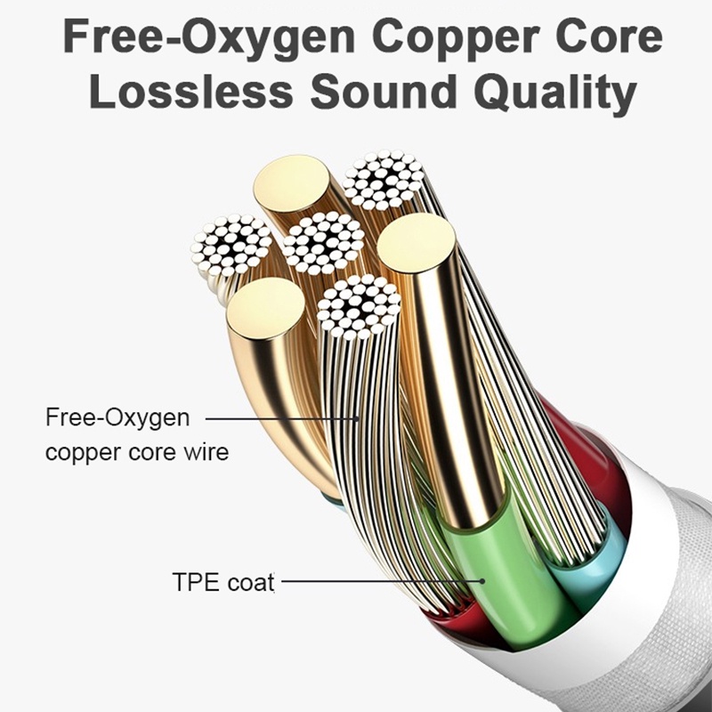 Tai nghe SPRISE âm thanh sống động giắc cắm 3.5mm cao cấp