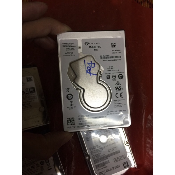 Ổ cứng HDD 2.5 1T cho Laptop Good 100% - hdd 1T good 100%