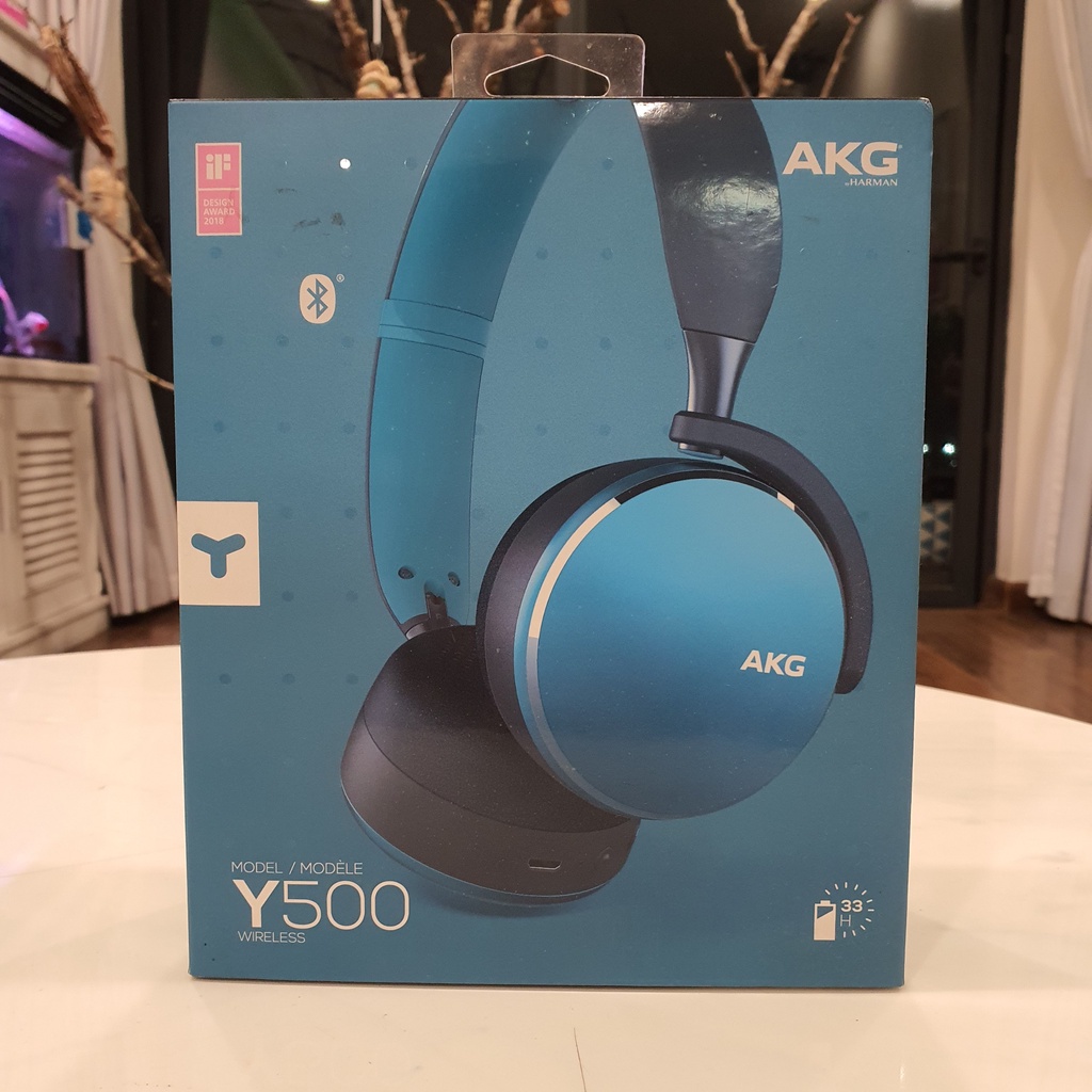 Tai Nghe Bluetooth Trùm Đầu Samsung AKG Y500 - Hàng Chính Hãng