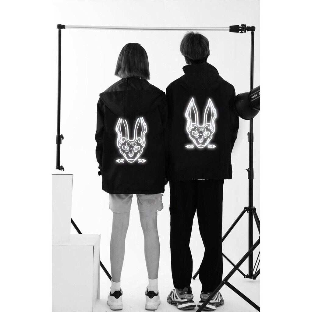 ÁO KHOÁC DÙ PHẢN QUANG SKULL - ÁO KHOÁC GIÓ CHỐNG NẮNG ĐẦU RỒNG HOT