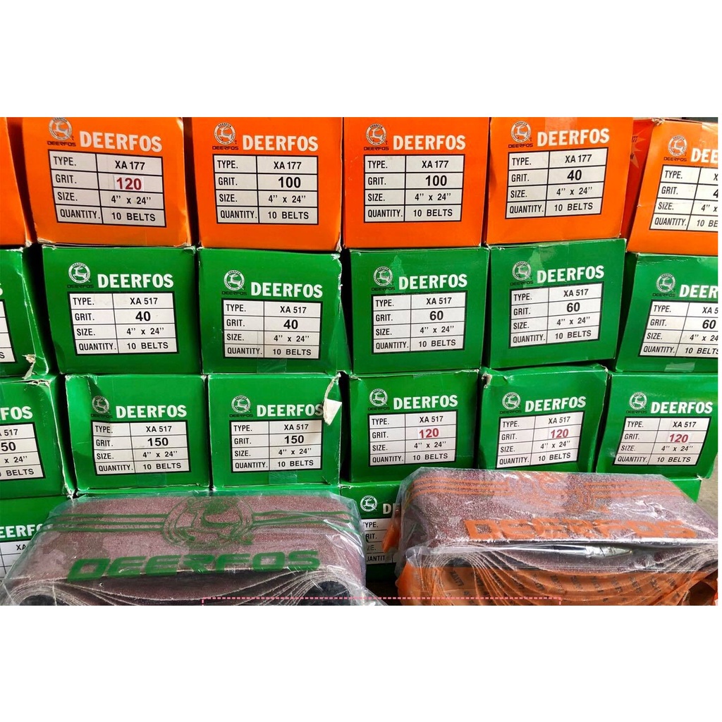 1 hộp Giấy ráp vòng hiệu Con Nai chà nhám đánh bóng kim loại, gỗ