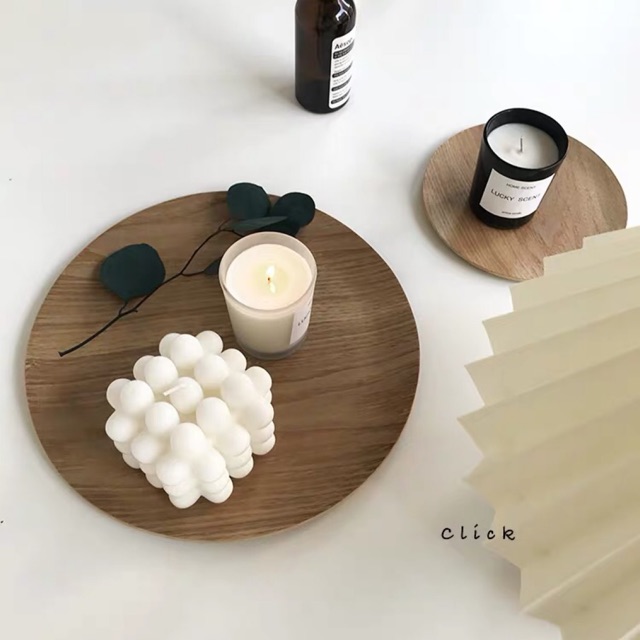 Khay gỗ decor