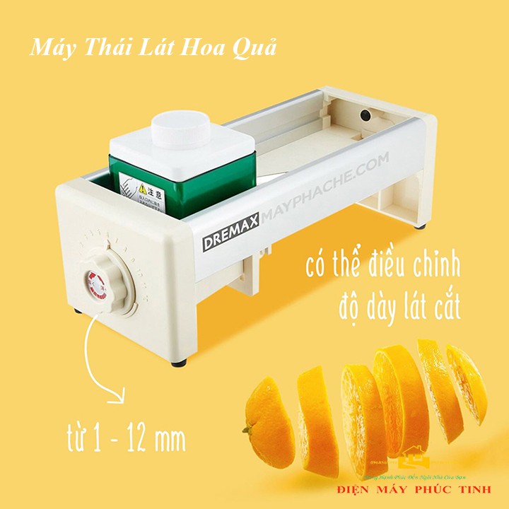 Máy cắt lát hoa quả cỡ dao 0 - 12mm