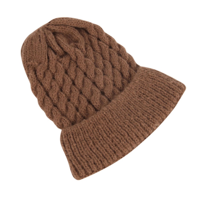 Mũ Beanie Đan Len Giữ Ấm Thời Trang Thu Đông Cho Bé 2-6 Tuổi