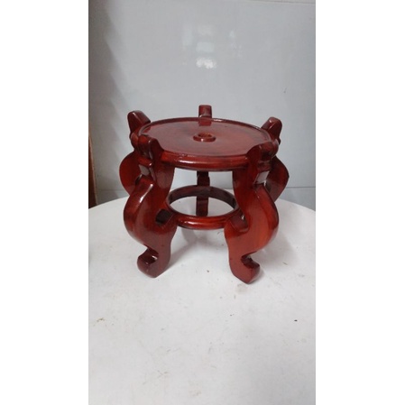 Đôn CHÒ GỖ TRÀM 5 Chân 2 cỡ .Nhỏ và lớn hơn Nhỏ.HÀNG ĐẸP.Cam kết giá rẻ trên thi trường