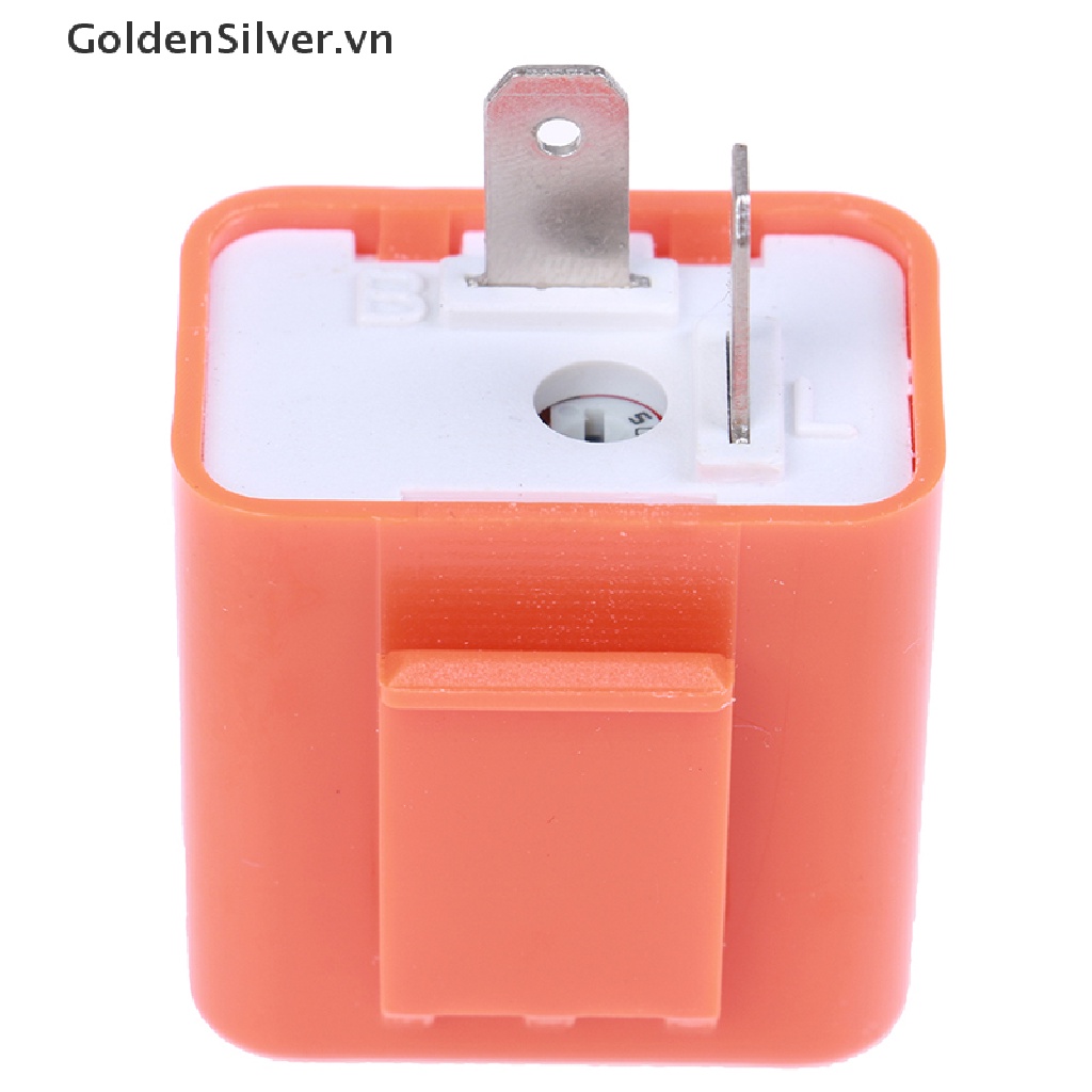 1 Rơ Le Điều Chỉnh Tốc Độ Đèn LED Tín Hiệu 12V 2-Pin Cho Xe Máy