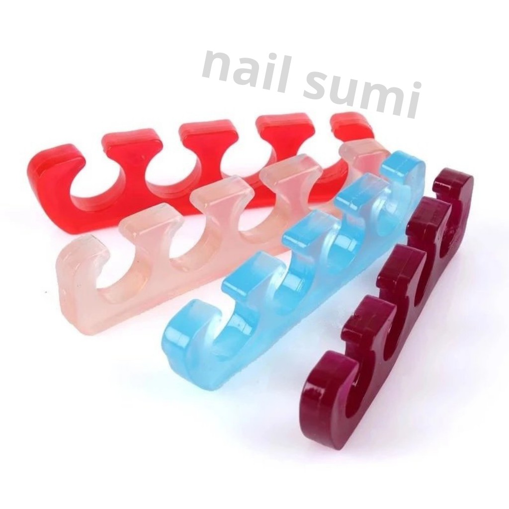 Kẹp tách ngón chân nail SiLiCon 1 cặp