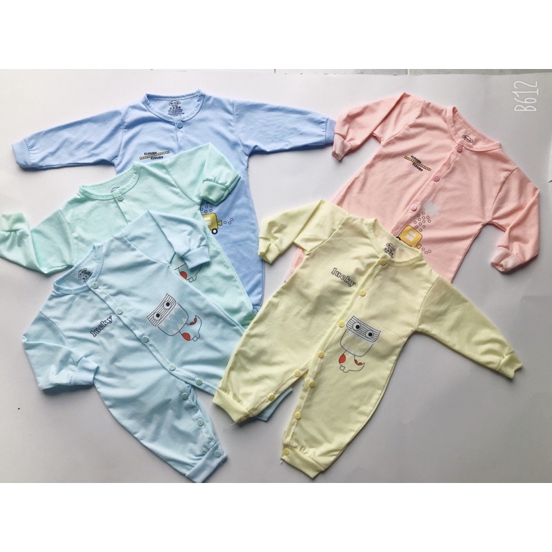 Body cotton cho bé (0-4m), bodysuit sơ sinh