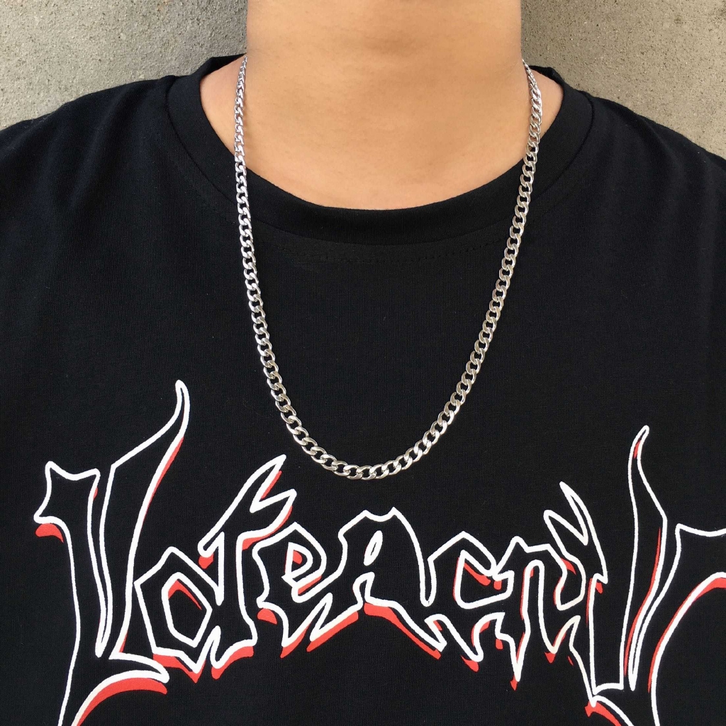Dây Chuyền Thép Titan 13114h-p Phong Cách Hip Hop Cho Nam Và Nữ