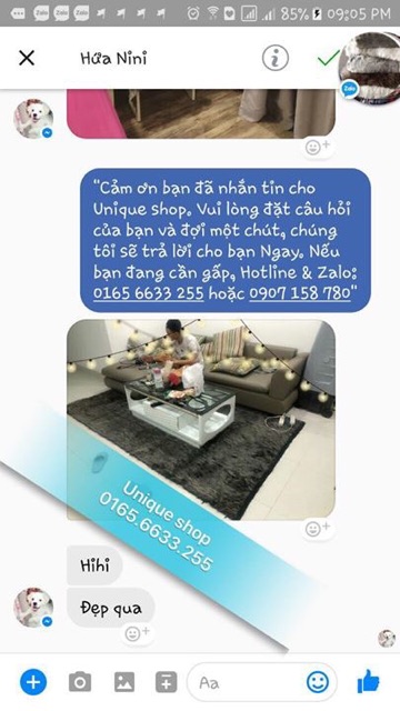 Thảm Lông Trải Sàn - Lông đen tóc bạc