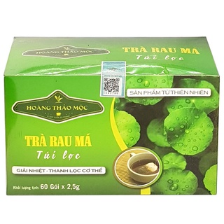 Trà rau má túi lọc Hoàng Thảo Mộc - Giúp thanh nhiệt, giải độc, lợi tiểu