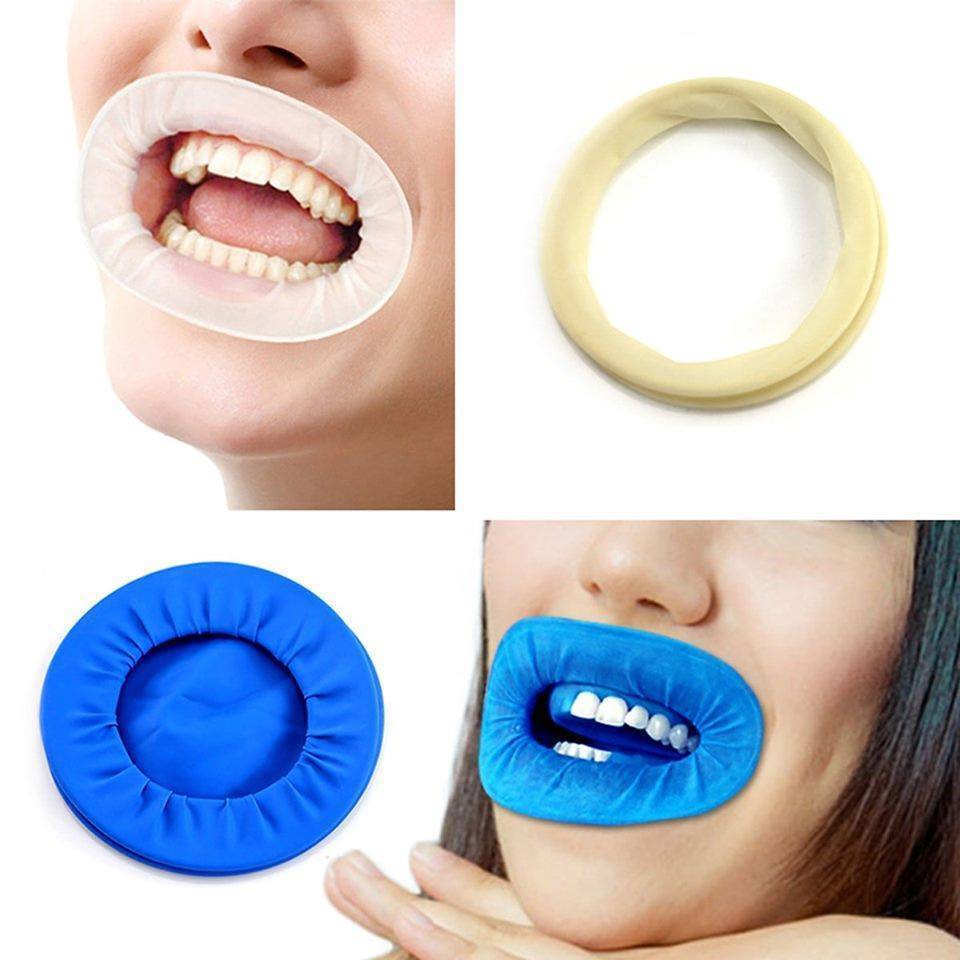 Banh miệng cao su mềm,dùng cho tẩy trắng răng tại nha khoa,spa