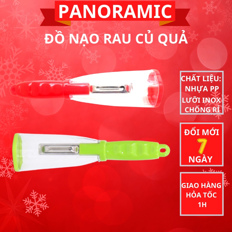 Đồ nạo gọt rau củ, dụng cụ gọt hoa quả cầm tay đa năng thiết kế an toàn, tiện dụng