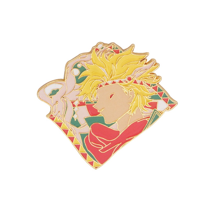 Huy Hiệu Cài Áo Bằng Kim Loại Hình Anime Jojo Bizarre Adventure Kujo Jotaro