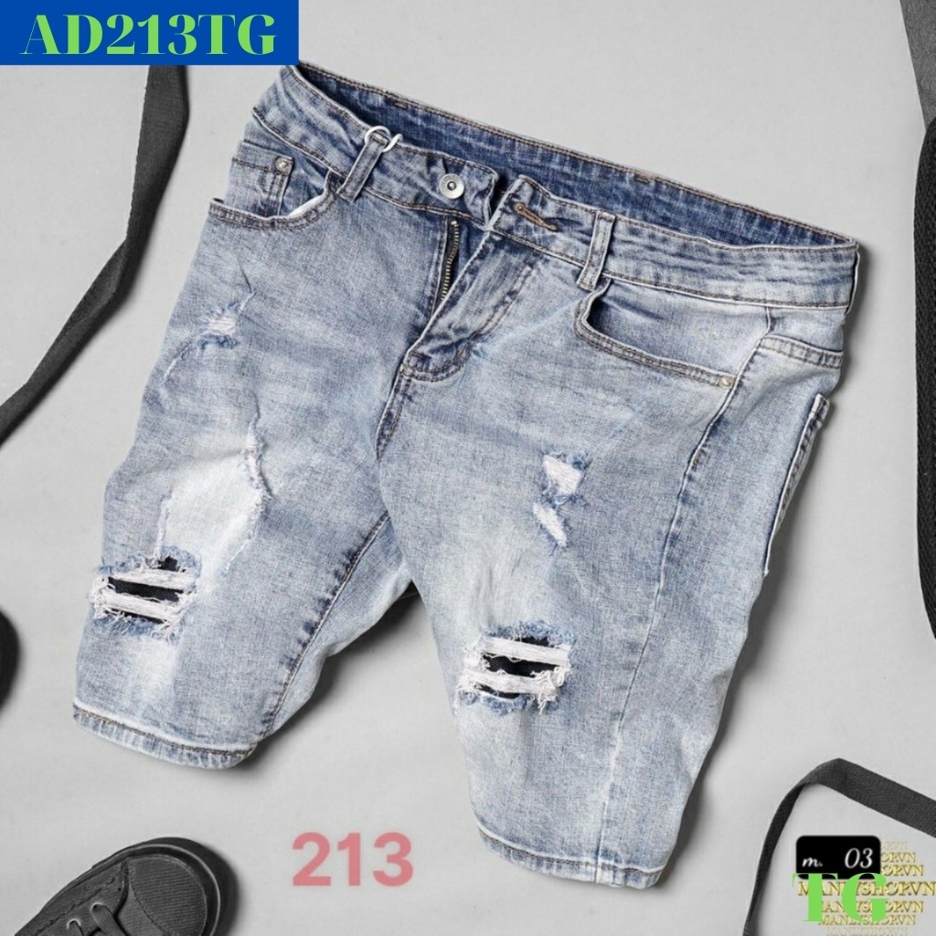 Quần Short Đũi Nam Thoáng Mát Dáng Trẻ Trung AD213 SMN