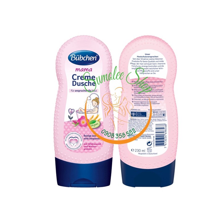 Sữa Tắm Cho Bà Bầu Mama Nội Địa Đức 230ml