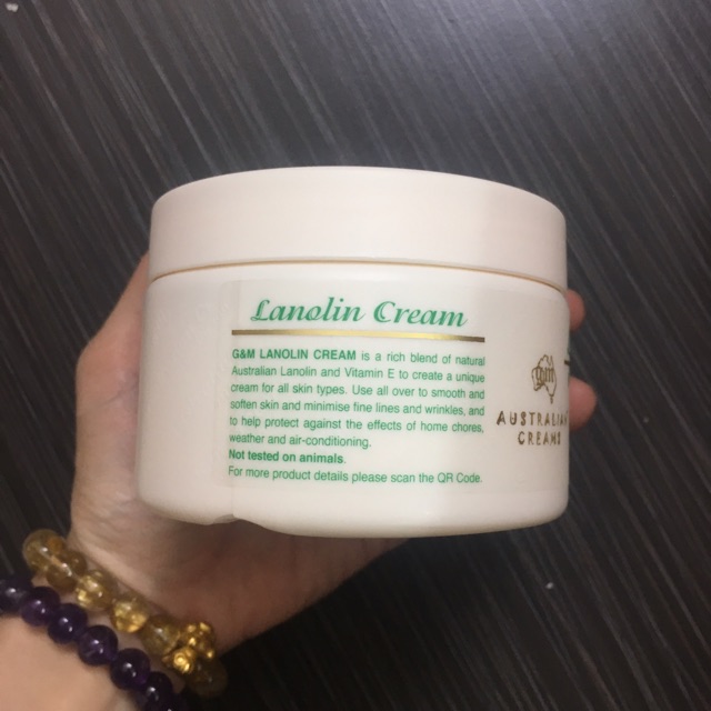 Kem dưỡng nhau thai cừu Lanolin Oil with Vitamin E (250g)