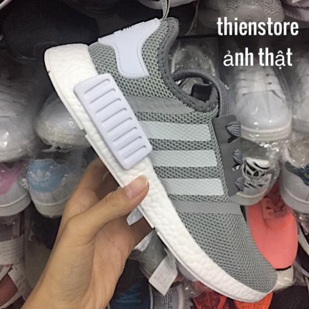 Xả Xả XẢ [Chính Hãng] Giày thể thao NMD R1 Grey Giày NMD xám ( Giày adidas NMD R1 xám) . 2020 Xịn Nhẩt NEW ✔️ `