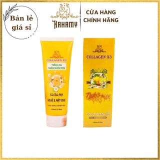 Sữa rửa mặt nghệ mật ong Collagen X3 Mỹ Phẩm Đông Anh