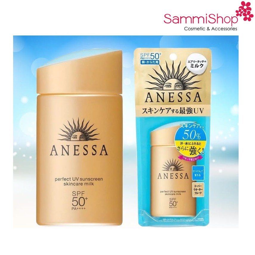 [Mã COS1904 giảm 8% đơn 300K] Kem chống nắng Anessa Perfect UV Sunscreen Skincare Milk