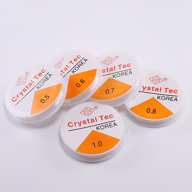 1 Cuộn Dây Cước Co Giãn Chất Lượng Cao Dùng Làm Vòng Tay/Vòng cổ Thủ Công