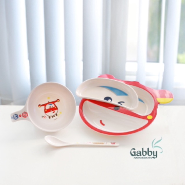 ĐỒ DÙNG ĂN DẶM ĐỘI BAY SIÊU ĐẲNG SUPER WINGS