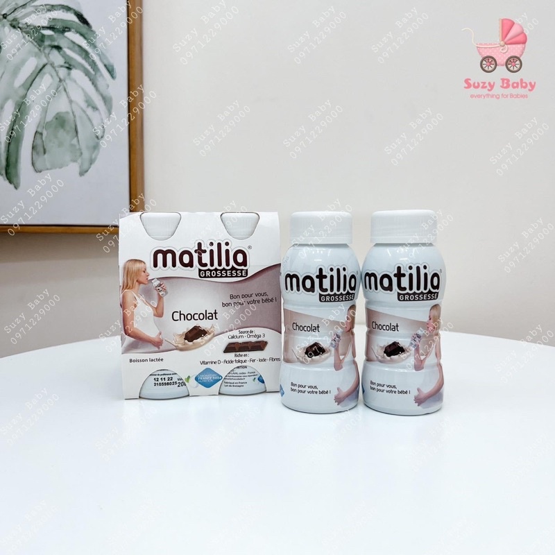 Sữa bầu pha sẵn matilia Pháp cho mẹ bầu