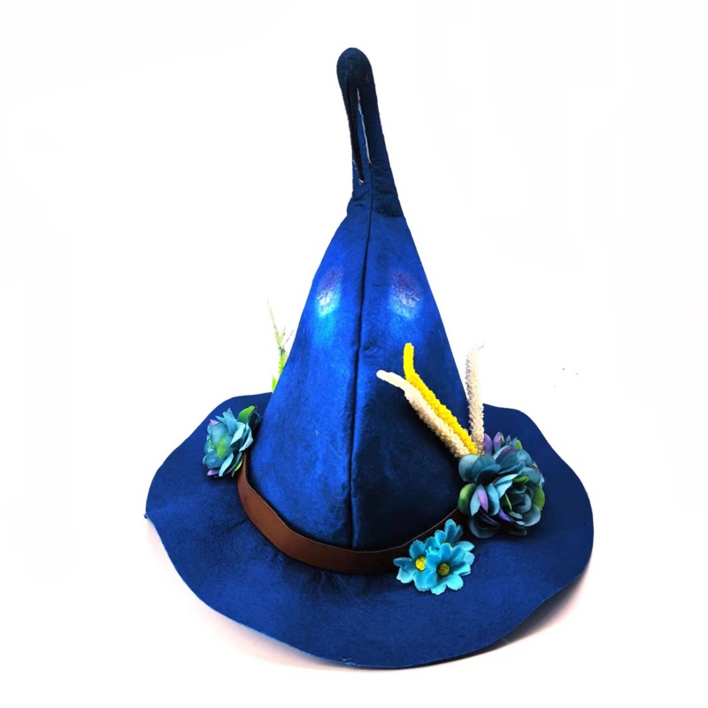 Mũ Phù Thủy Hóa Trang Halloween Dành Cho Trẻ Em Và Người Lớn