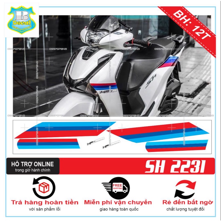 Ten rời xe SH 2019 HP4