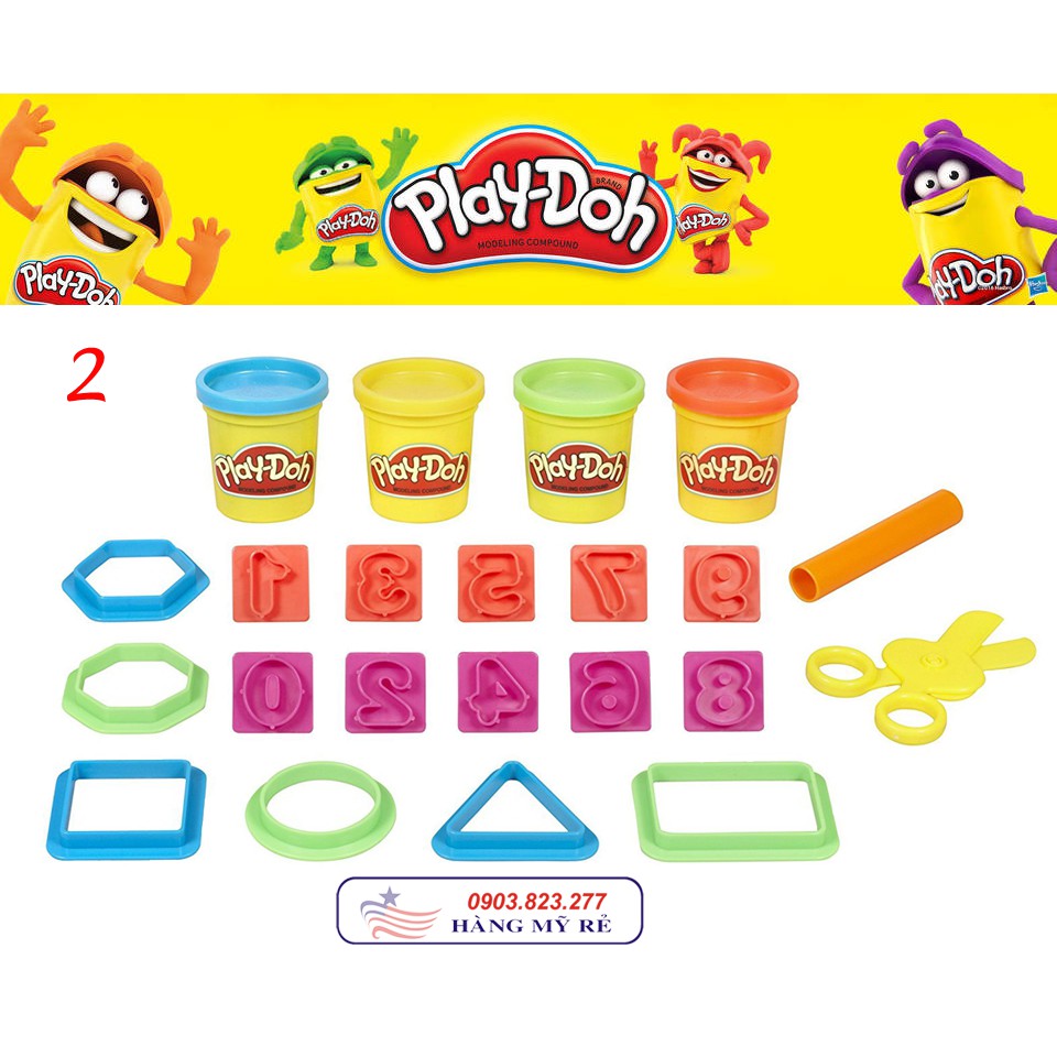 Bộ Đất Nặn Play-Doh (Hàng Mỹ xách tay)