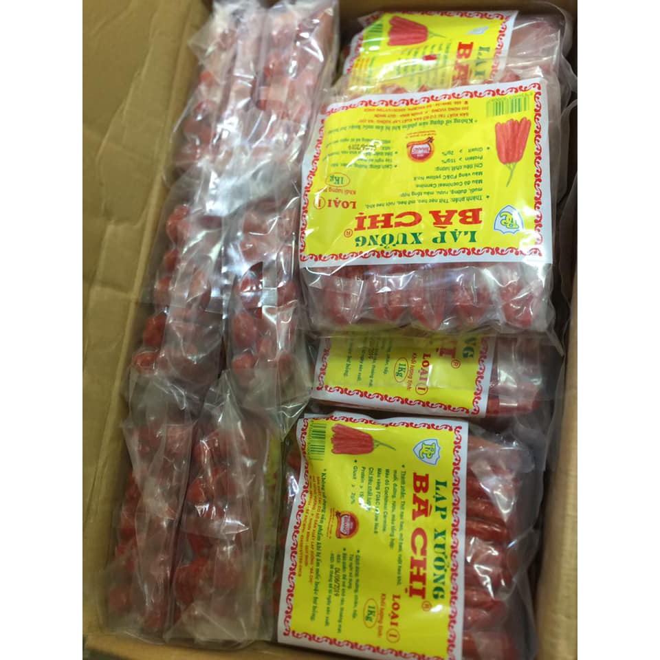 Lạp xưởng bà chị 1kg loại 1